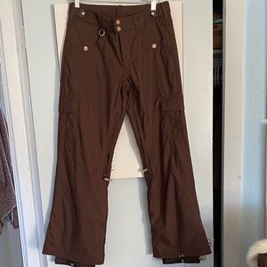 Women’s Brown Ski Pants